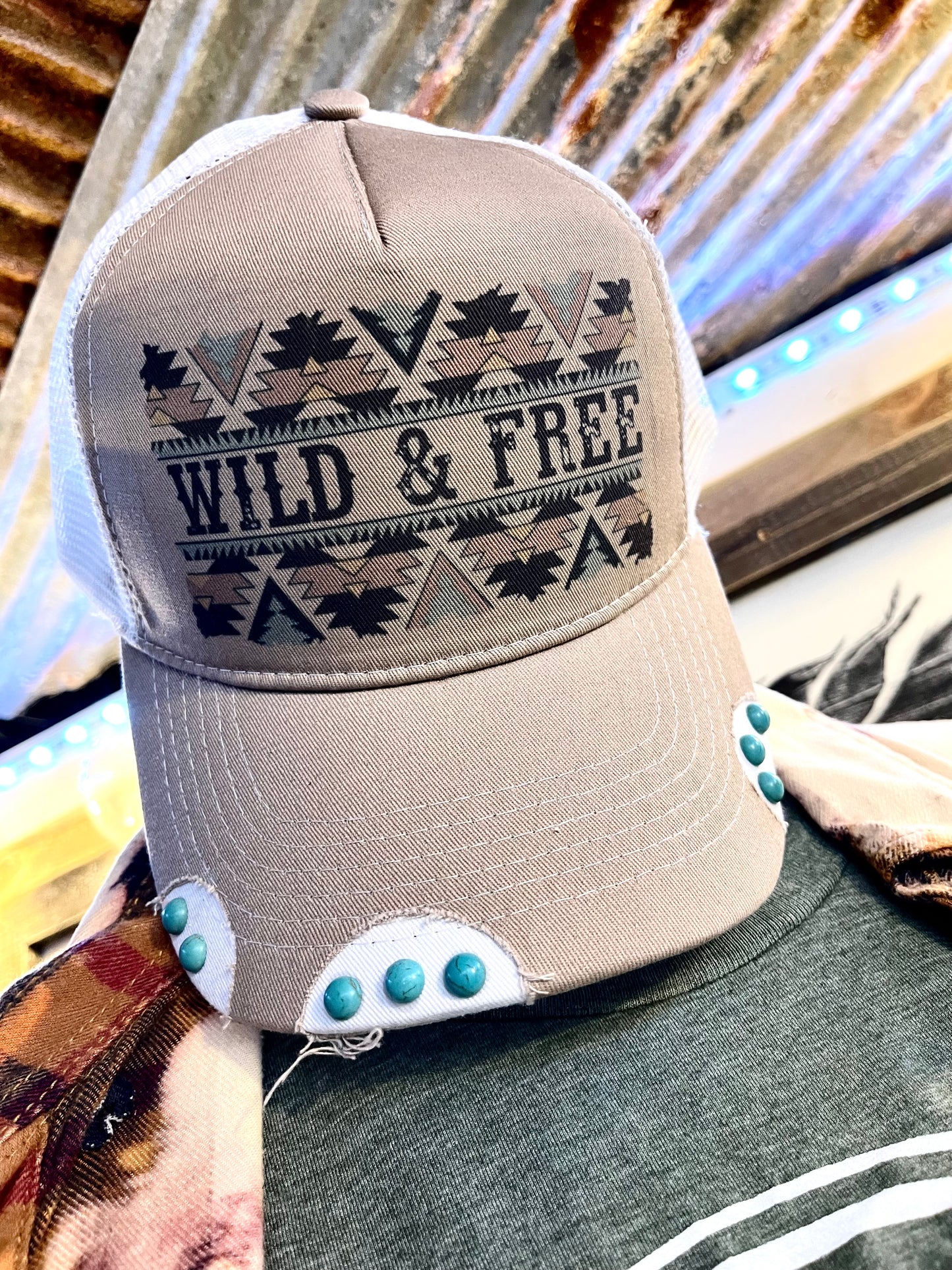 Wild & Free Studded Trucker
