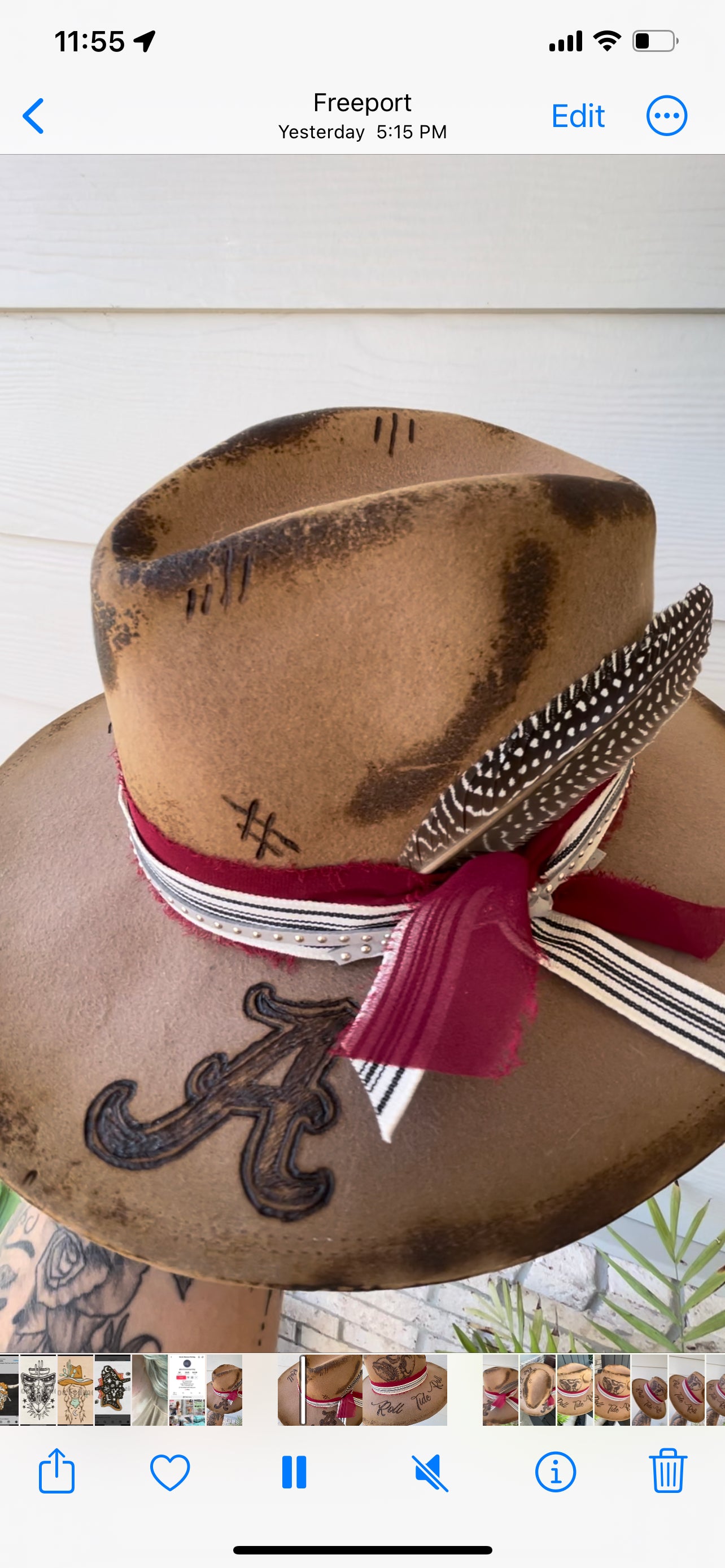 Alabama Custom Hat