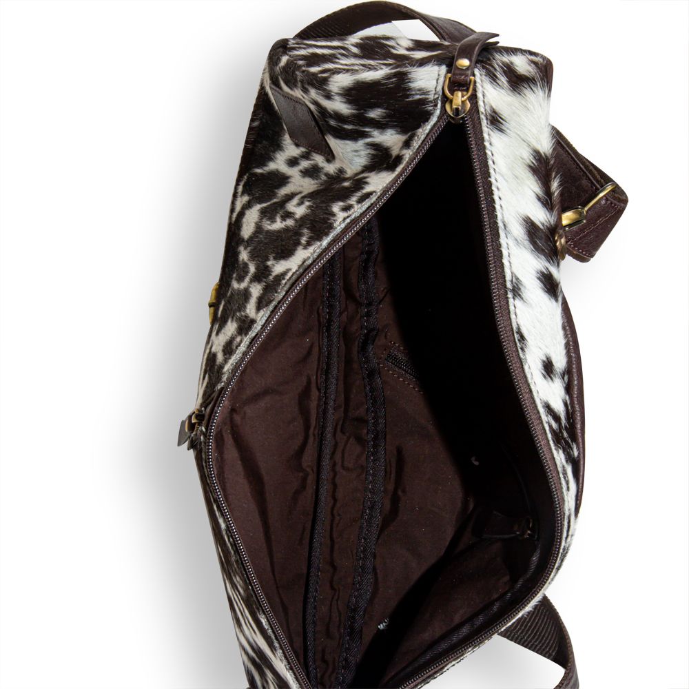BUCKET SLING COWHIDE - CHOCOLATE