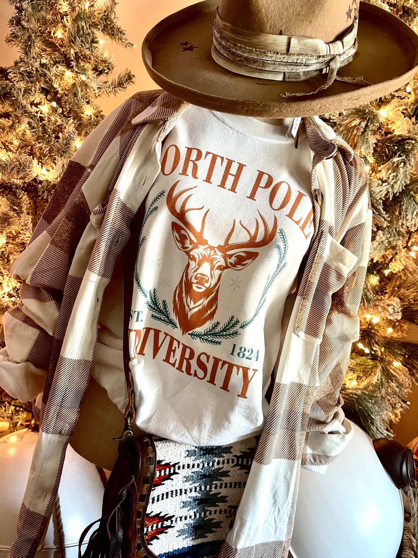 NORTH POLE UNIVERSITY SWEATSHIRT