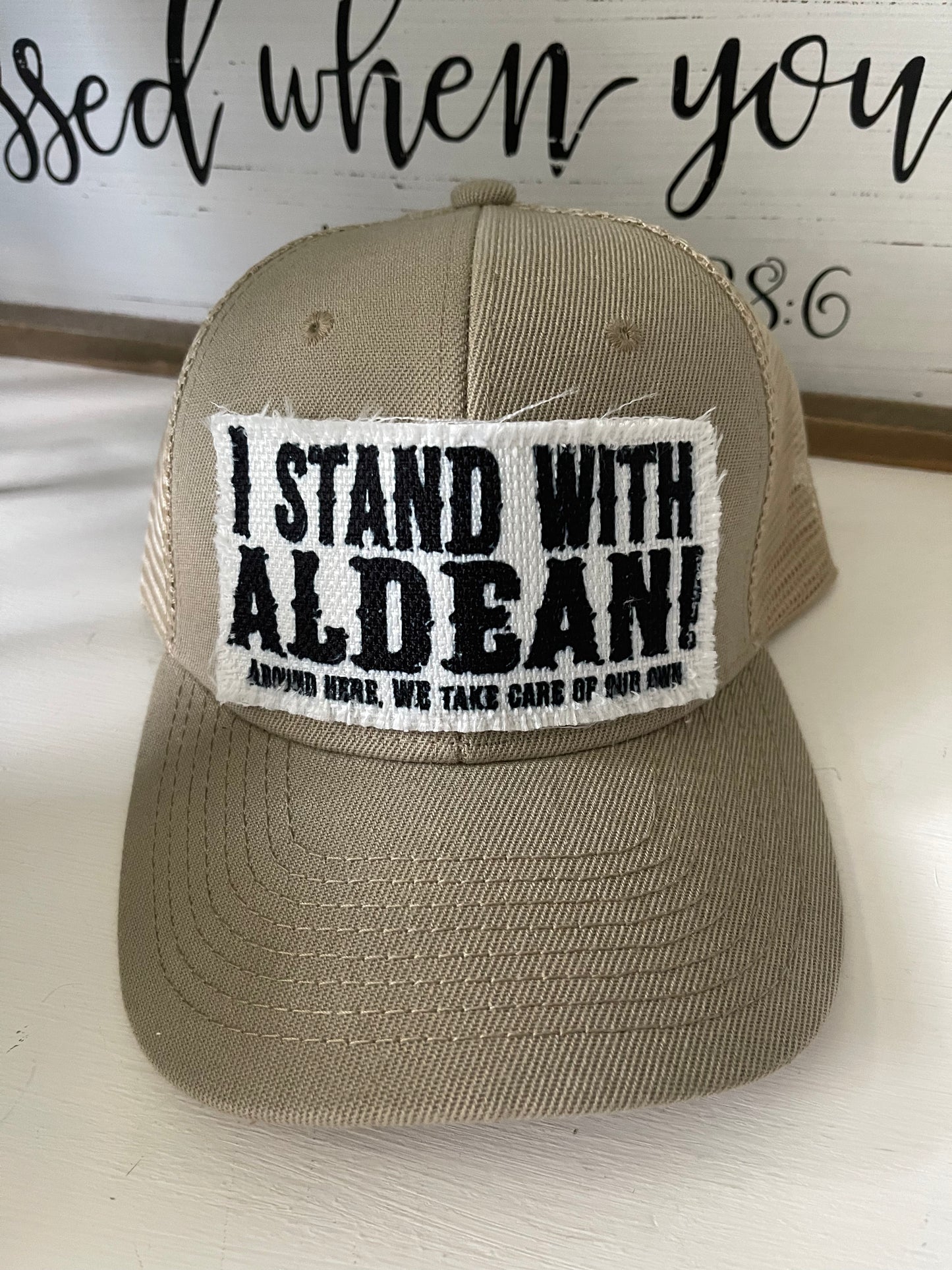 I STAND WITH ALDEAN HAT