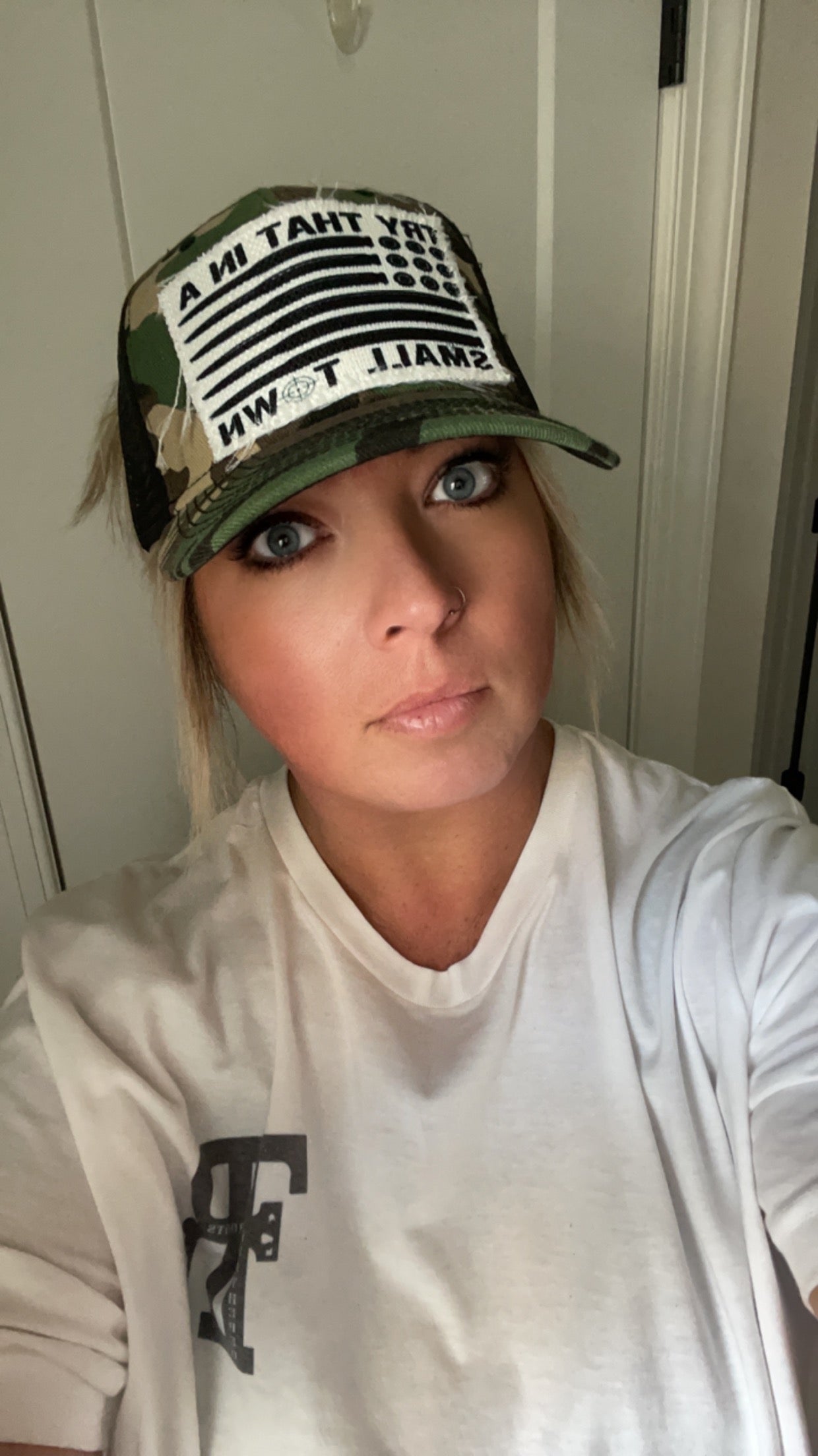 TRY THAT IN A SMALL TOWN HAT