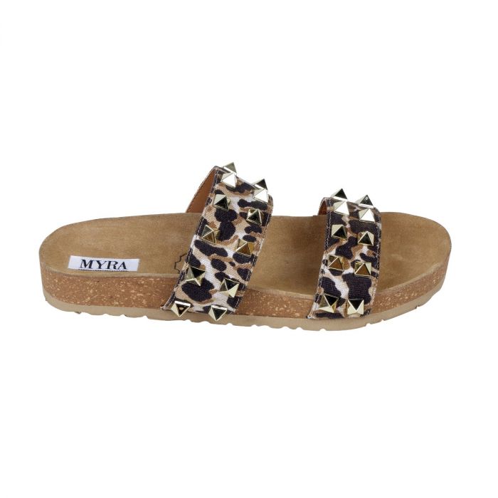 DIVA LEAOPARD SANDALS