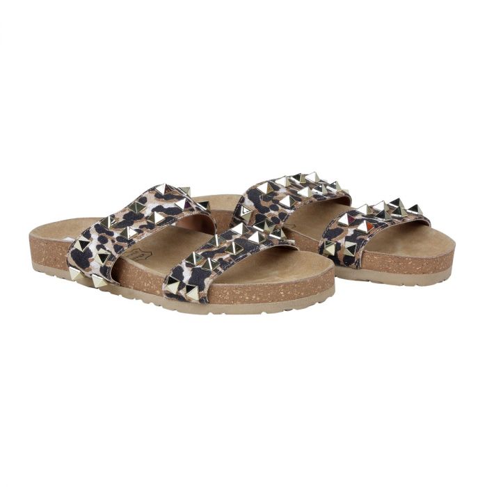 DIVA LEAOPARD SANDALS