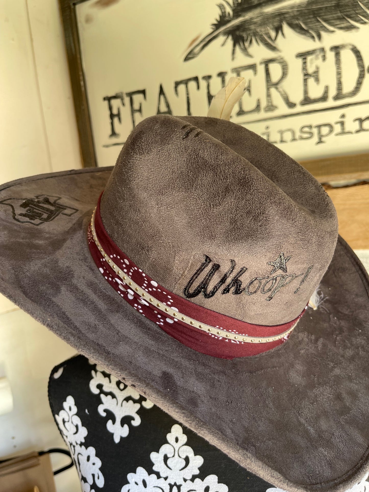 Custom Aggie Cowboy Hat