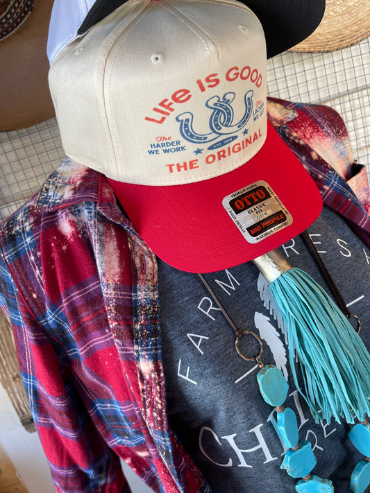 Life is good hat