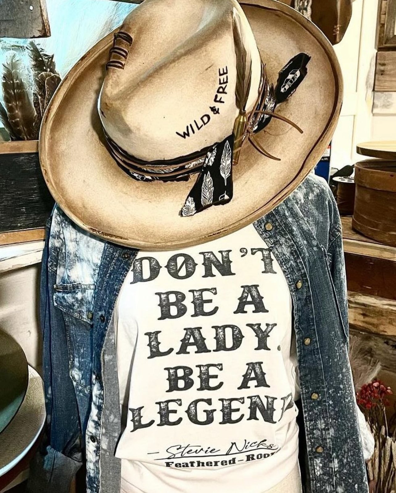 Don’t be a lady, Be a Legend!