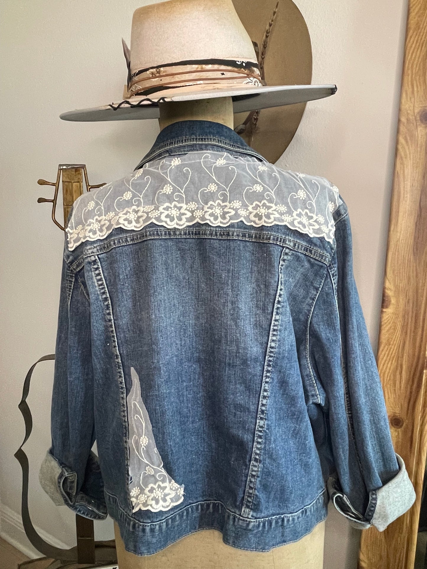 Denim and Lace -PLUS