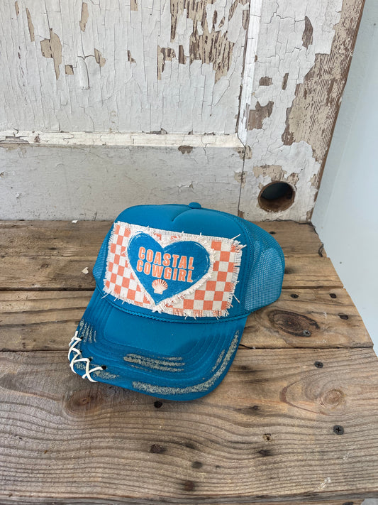 Coastal Cowgirl Checkered