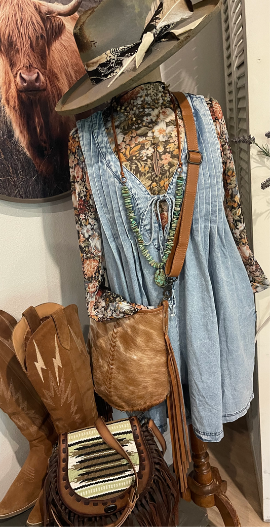 Denim Romper