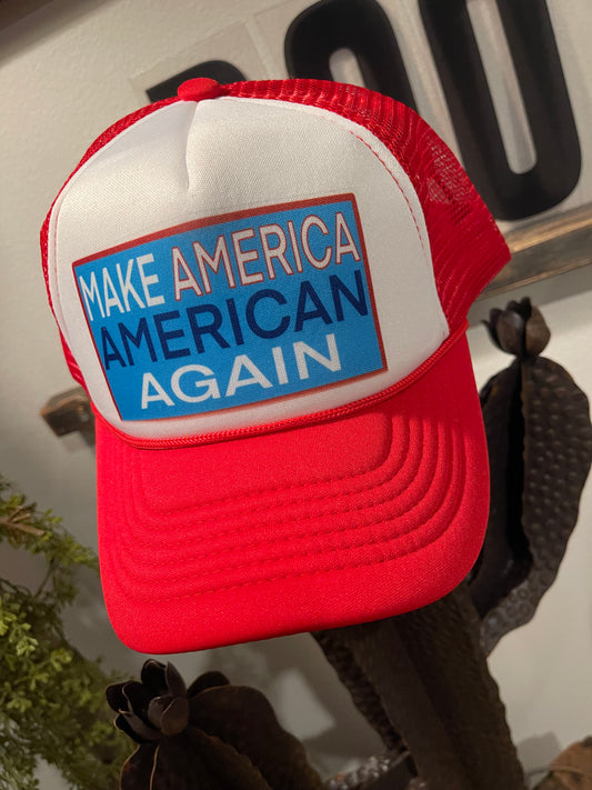 MAKE AMERICA - AMERICAN AGAIN HAT