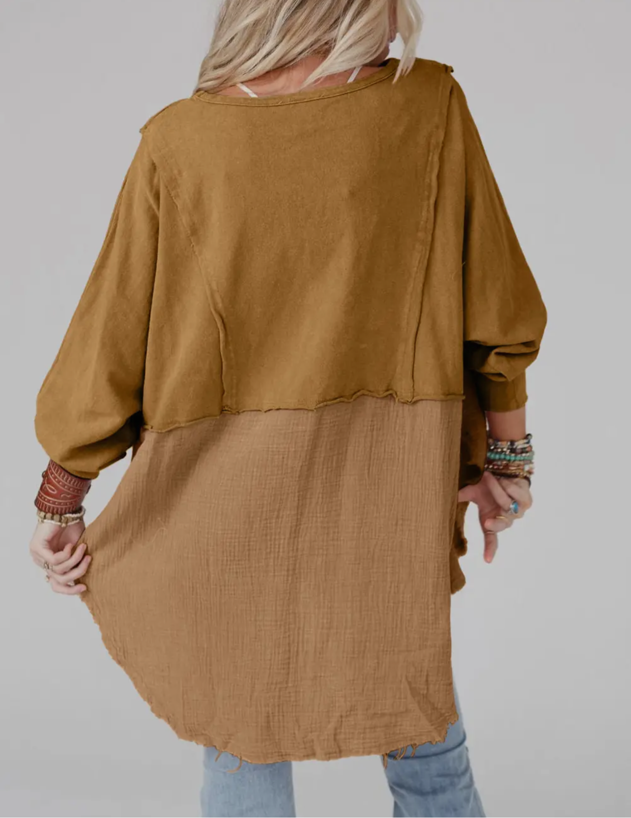 Simply Comfort Camel Top