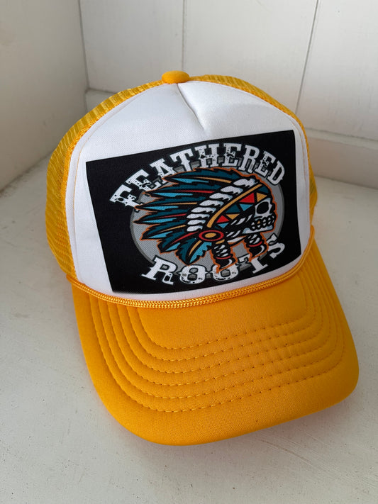 Feathered-Roots Chief Trucker
