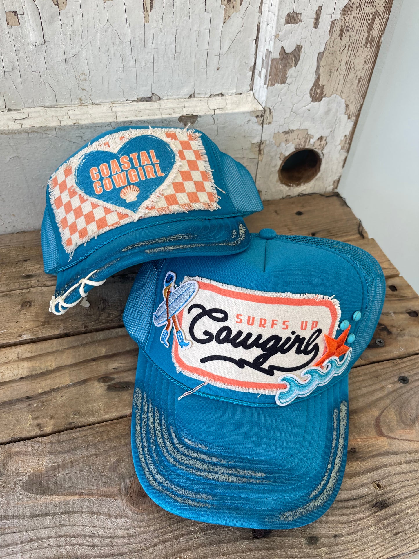 Coastal Cowgirl Checkered