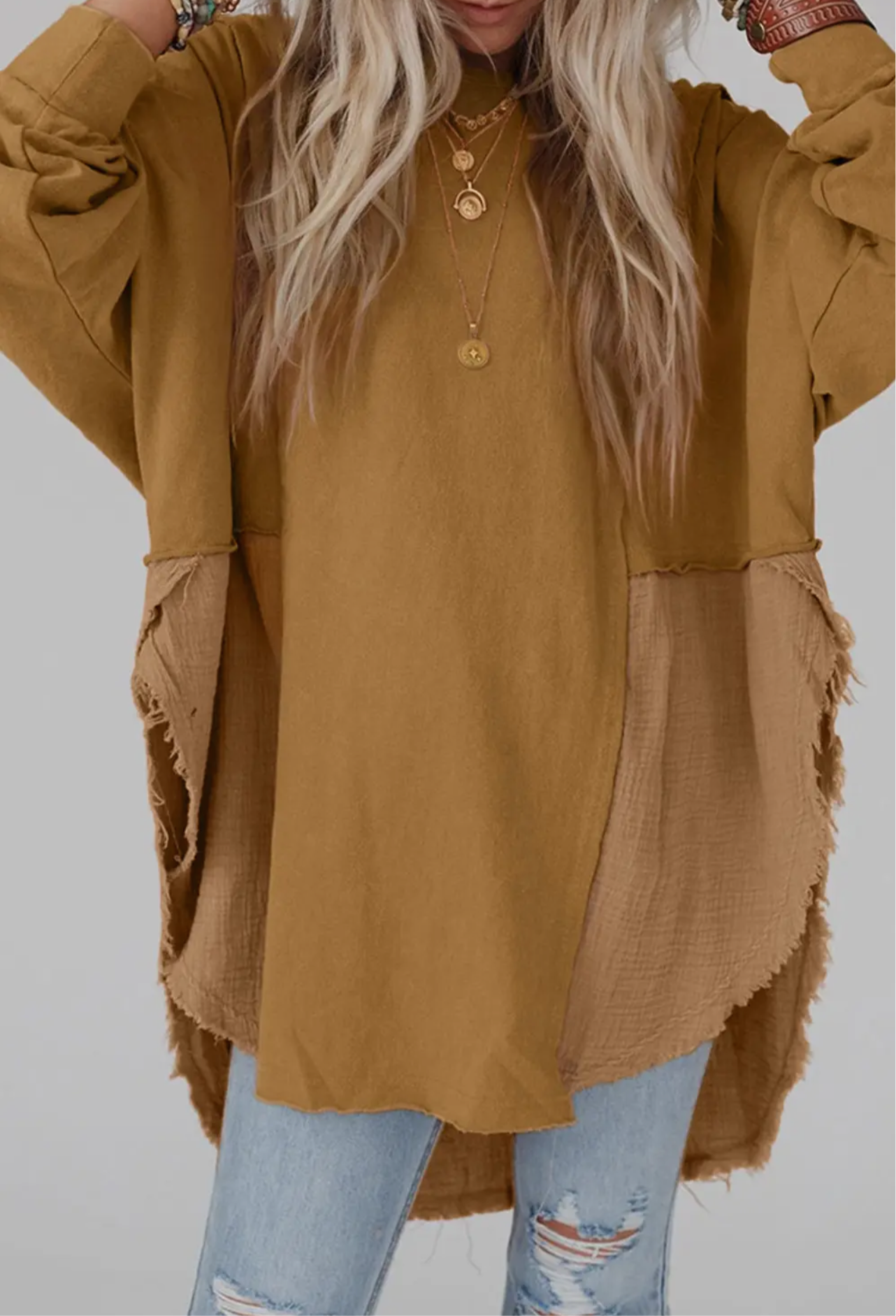 Simply Comfort Camel Top