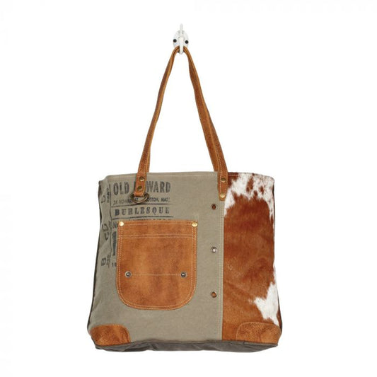 VINTAGE HAIRON TOTE