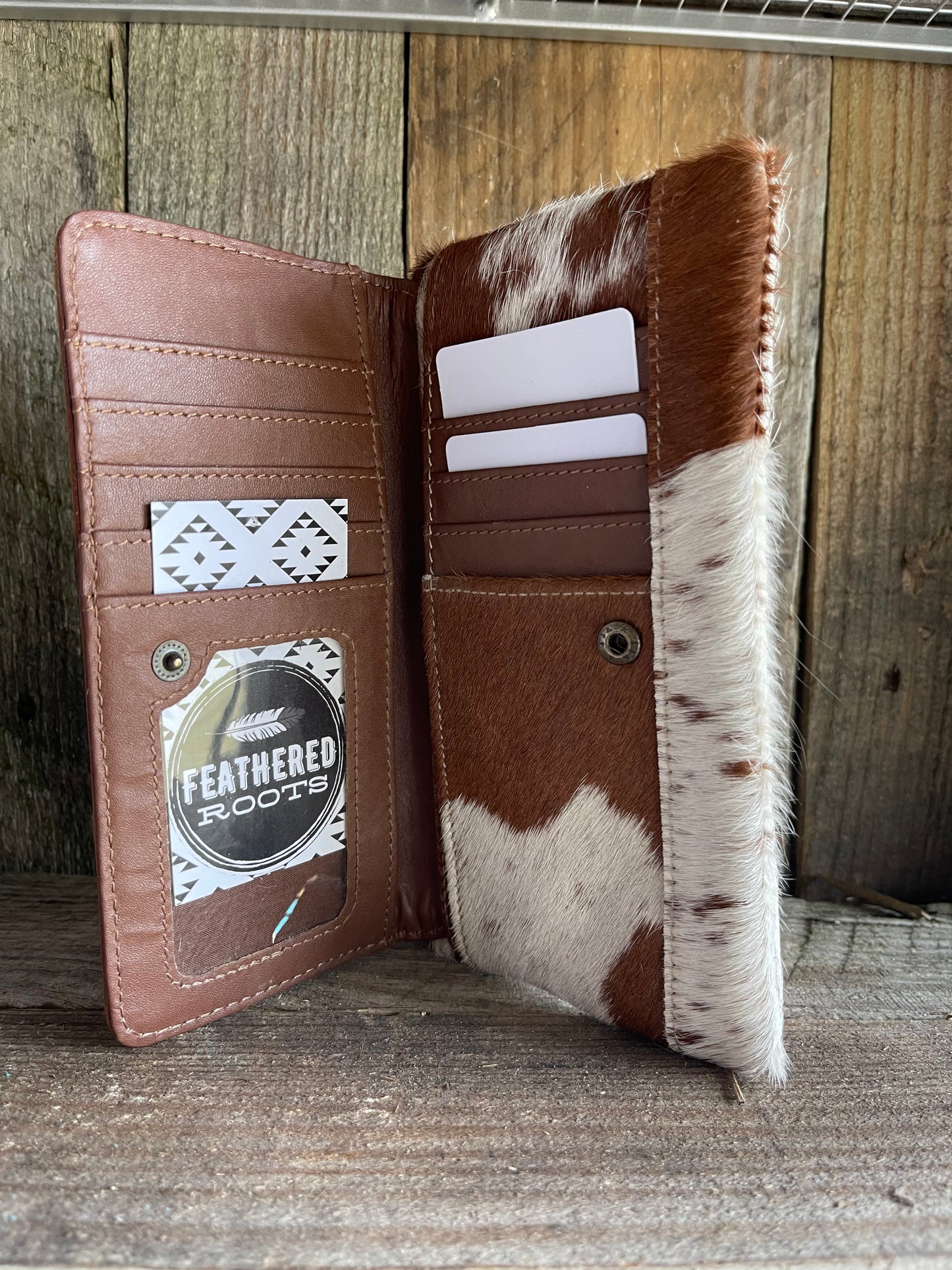 TURQUOISE HANDTOOLED WALLET
