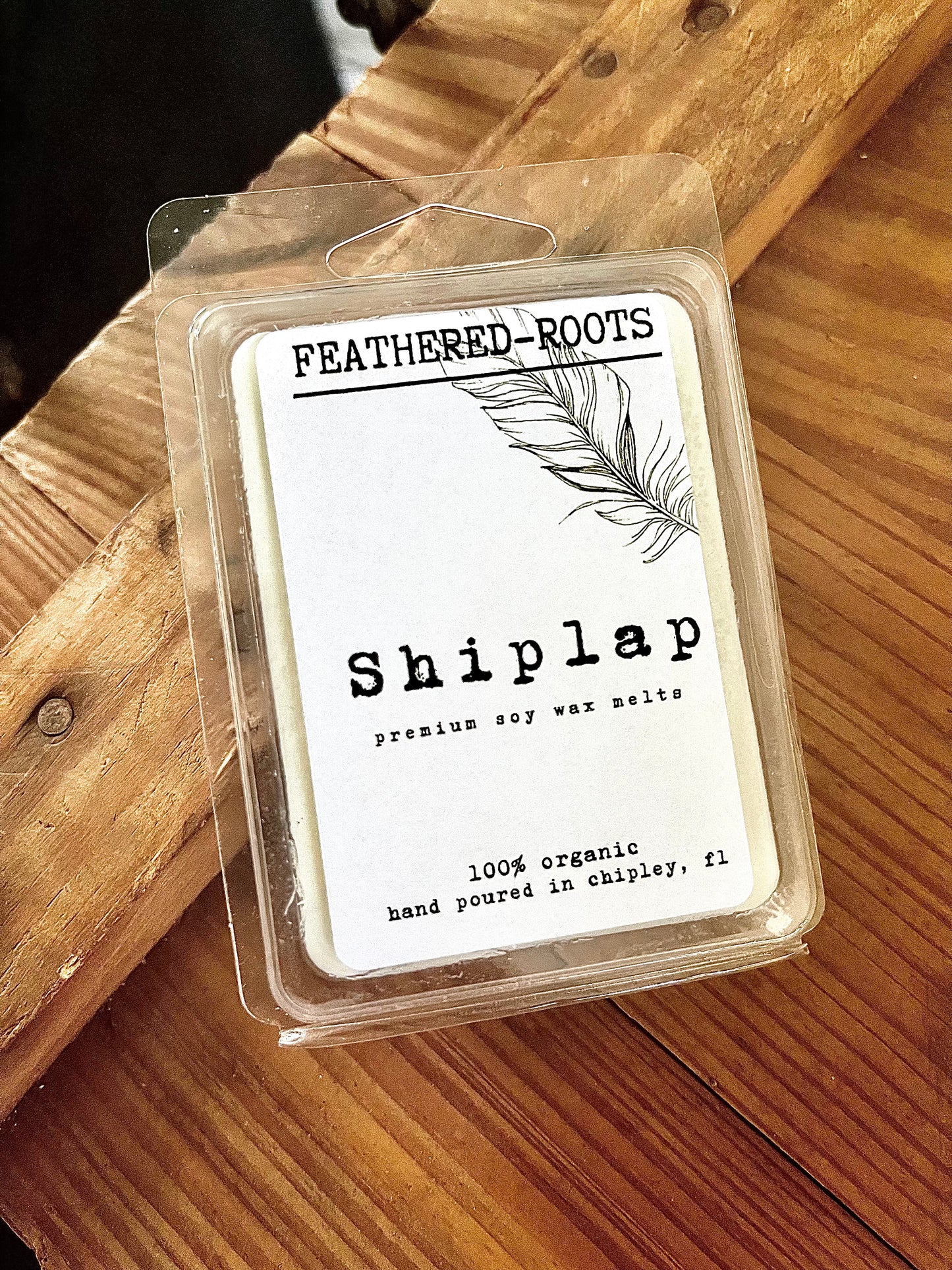 SHIPLAP-WAX MELTS- HAND POURED FLAMELESS SOY CANDLES