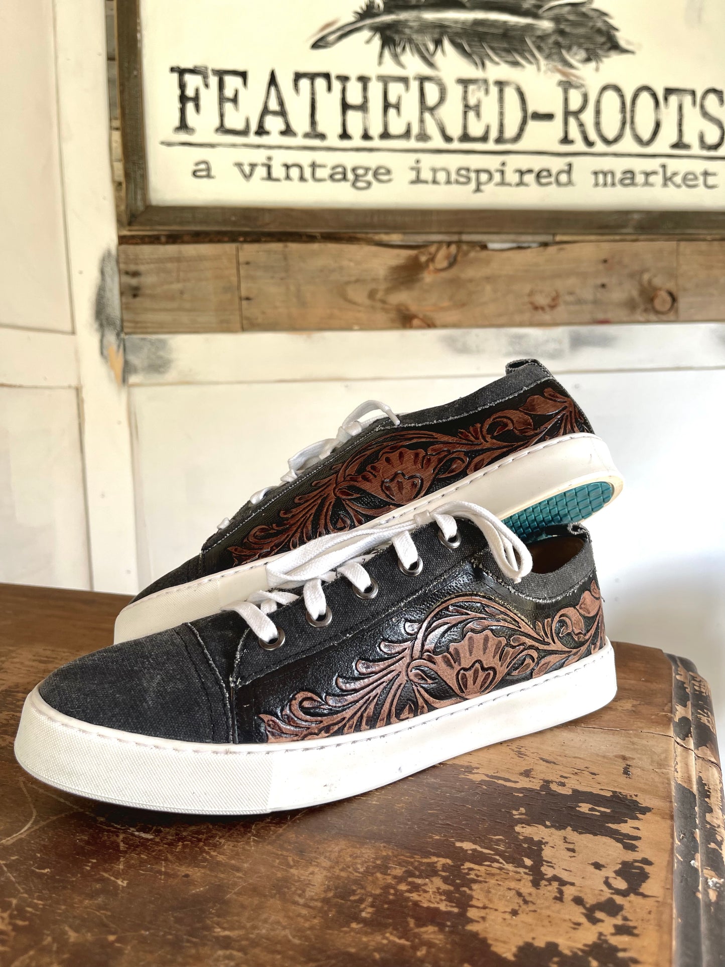 LIMITED EDITION HANDTOOLING SNEAKER